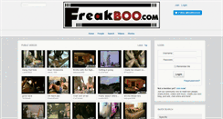 Desktop Screenshot of freakboo.com