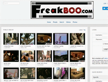 Tablet Screenshot of freakboo.com